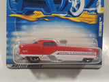 2001 Hot Wheels Metrorail Red and White Die Cast Toy Car Vehicle New in Package