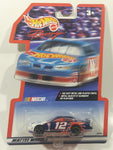 1999 Hot Wheels Pro Racing NASCAR #12 Jeremy Mayfield Mobil 1 White Blue Die Cast Toy Car Vehicle New in Package