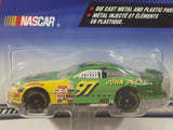1999 Hot Wheels Pro Racing NASCAR #97 Chad Little John Deere Green and Yellow Die Cast Toy Car Vehicle New in Package