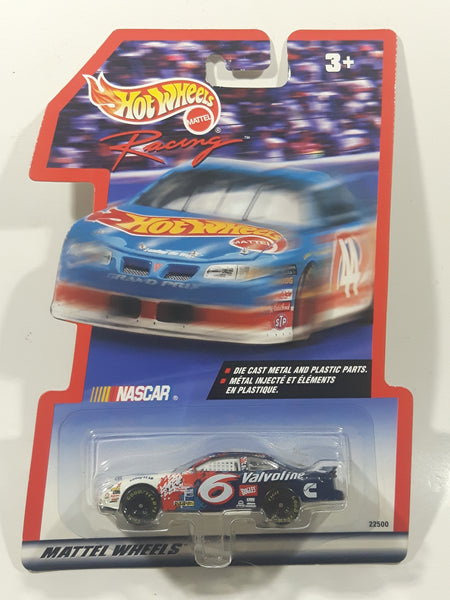 1999 Hot Wheels Pro Racing NASCAR #6 Mark Martin Valvoline Red White Blue Die Cast Toy Car Vehicle New in Package