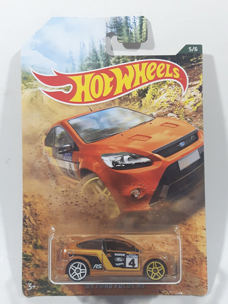 2019 Hot Wheels Rally Sport '09 Ford Focus RS Brown Die Cast Toy Car Vehicle New in Package