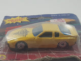 Vintage Tai Cheong Free Wheeling Action! 6890 Porsche 944 Yellow Die Cast Toy Car Vehicle New in Package