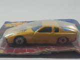 Vintage Tai Cheong Free Wheeling Action! 6890 Porsche 944 Yellow Die Cast Toy Car Vehicle New in Package