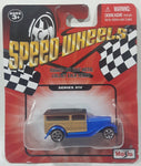 2010 Maisto Speed Wheels Series XIV 1932 Ford Wood Panel Van Blue 1/64 Scale Rugged Die Cast Toy Car Vehicle New in Package