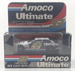 2001 Racing Champions Amoco Ultimate NASCAR #93 Dave Blaney White and Dark Blue 1:64 Scale Die Cast Toy Car Vehicle New in Box