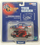1998 Hasbro Winner's Circle Tech Series NASCAR #88 Dale Jarrett Ford Red White and Dark Blue 1:64 Scale Die Cast Toy Car Vehicle New in Package