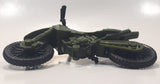 Chap Mei S1 Sentinel 1 Motor Cycle Army Green Plastic Toy Vehicle