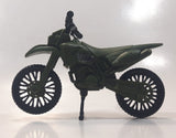 Chap Mei S1 Sentinel 1 Motor Cycle Army Green Plastic Toy Vehicle