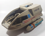 1992 Playmates Paramount Pictures Star Trek The Next Generation Goddard Enterprises Shuttle Craft 15 1701-D 11" Long Plastic Spacecraft Vehicle