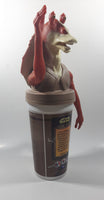 1999 Taco Bell KFC Pizza Hut LucasFilm Star Wars Jar Jar 13" Tall 32 oz Plastic Drinking Cup with Character Lid