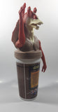 1999 Taco Bell KFC Pizza Hut LucasFilm Star Wars Jar Jar 13" Tall 32 oz Plastic Drinking Cup with Character Lid