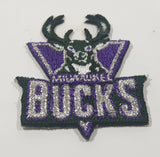 Milwaukee Bucks NBA Basketball Team Logo 1 5/8" x 2 1/8" Embroidered Fabric Sports Patch Badge