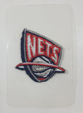 New Jersey Nets NBA Basketball Team Logo 1 3/4" x 2" Embroidered Fabric Sports Patch Badge