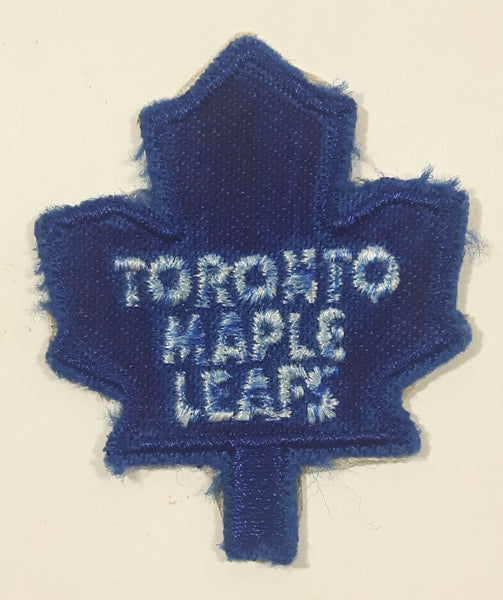 Toronto Maple Leafs NHL Hockey Team Logo 1 3/4" x 2" Embroidered Fabric Sports Patch Badge