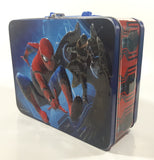 2017 Marvel Spider-Man Embossed Tin Metal Lunch Box