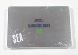 2021 Seattle Seahawks NFL Football Team Season Ticket Holder Clear Paperweight Plaque New in Plastic