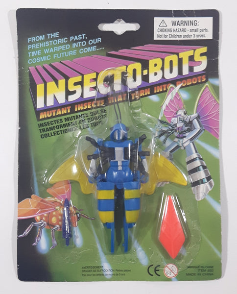 Chigo Insecto-Bots Mustant Insects That Turn Into Robots Butterfly 4" Tall Toy Action Figure with Accessories New in Package (Not Sealed)