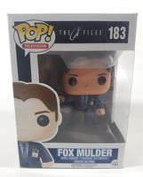 2016 Funko Pop! Television The X Files #183 Fox Mulder 4" Tall Vinyl Bobble-Head Figure New in Box