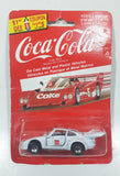 1988 Hartoy Coca Cola Coke Soda Pop Porsche 935 White Red #12 Die Cast Toy Car Vehicle with Opening Doors New in Package