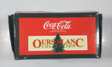 1995 Coca Cola Polar Bear Collection Three Bears Christmas Tree Ornament New in Box
