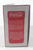 2004 Coca Cola Pearlescent Porcelain Ornament Collection Polar Bear Christmas Tree Ornament New in Box