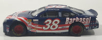 1998 Racing Champions NASCAR #38 Glenn Allen Ford Taurus Dark Blue Barbasol Visine 1/24 Scale Die Cast Toy Car Vehicle