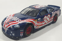 1998 Racing Champions NASCAR #38 Glenn Allen Ford Taurus Dark Blue Barbasol Visine 1/24 Scale Die Cast Toy Car Vehicle