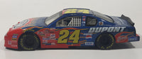 Action Racing NASCAR #24 Jeff Gordon 2002 Monte Carlo DuPont Red and Blue 1/24 Scale Die Cast Toy Car Vehicle