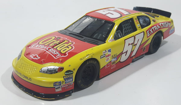 2003 Racing Champions NASCAR #57 Brian Vickers Chevrolet Monte Carlo Ore-Ida Extra Crispy Yellow and Red 1/24 Scale Die Cast Toy Car Vehicle