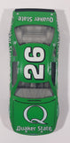 1991 Revell Racing NASCAR #26 Brett Bodine Ford Thunderbird Quaker State Green 1/24 Scale Die Cast Toy Car Vehicle with Opening Hood