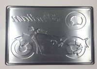 Indian Motorcycle Model "101" Indian Scout Vintage Style 7 3/4" x 11 3/4" Embossed Tin Metal Sign