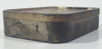 Antique WWII British Army Emergency Ration "By Order Of An Officer" Tin Metal Container