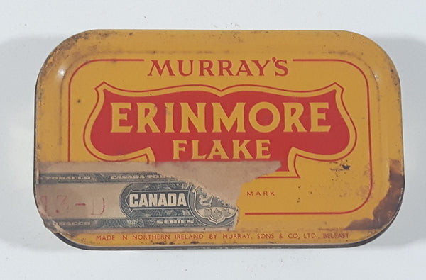 Vintage Murray's Erinmore Flake 2 oz Tin Metal Tobacco Container