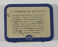 March & Co Sharp & Dohme Philadelphia Sucrets Antiseptic Throat Lozenges Tin Metal Hinged Container