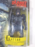 2001 Hasbro Twentieth Century Fox Film Planet Of The Apes Attar with Sword and Removable Helmet 7 1/4" Tall Toy Action Figure New in Package