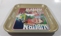 Vintage 1975 Coca-Cola Auburn Alabama University Football Legion Field Birmingham Alabama November 29, 1975 Metal Beverage Serving Tray