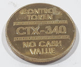 Control Token CTX-340 No Cash Value Freedom Metal Game Token Coin