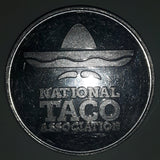 National Taco Association Taco Festival Metal Token Coin