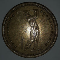 Vintage BallOmatic Niles, MI Golf Themed Metal Token Ball Marker Coin