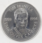 1993 1994 Limited Editions Series II Team Coin Collection NHL Vancouver Canucks Tim Hunter Metal Coin