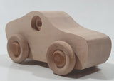 Sports Car Style 3" Long Wood Toy Vehicle