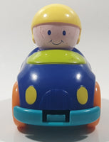 2002 Cosco Blue 4 3/4" Plastic Toy Car Vehicle