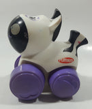 2009 Hasbro Playskool Wheel Pals Zebra Animal Shaped 3 1/2" Plastic Toy Car Vehicle