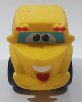 2005 Hasbro Tonka Yellow School Bus 4" Soft Rubber Toy Car Vehicle