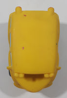2005 Hasbro Tonka Yellow School Bus 4" Soft Rubber Toy Car Vehicle