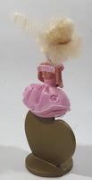 1994 McDonald's Mattel Barbie and Friends Locket Surprise Pink Dress 4 3/8" Tall Plastic Toy Figure