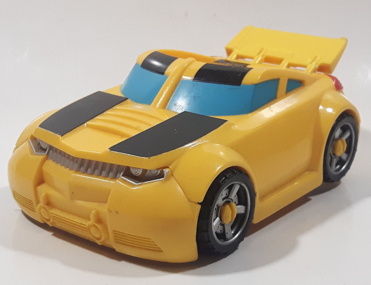 Playskool Heroes Transformers Bumblebee Yellow Plastic Toy Car Vehicle ...