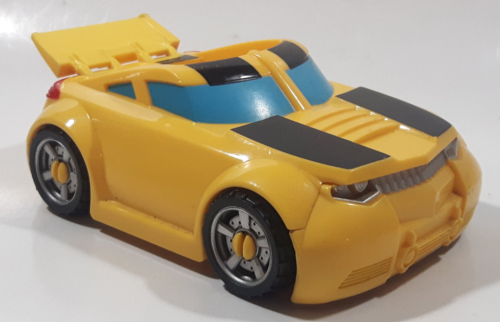 Playskool Heroes Transformers Bumblebee Yellow Plastic Toy Car Vehicle ...