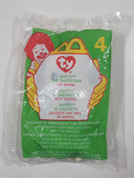 2000 McDonald's Ty Beanie Babies Rocket Dotty The Dalmatian Stuffed Plush Toy New in Package