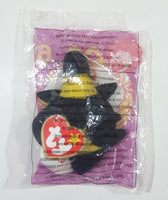 2000 McDonald's Ty Beanie Babies Bumble The Bee Stuffed Plush Toy New in Package